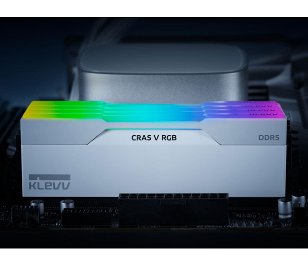 KLEVV 32GB (2x16GB) 6000 CL30 Cras V White RGB - 1580886 - zdjęcie 12